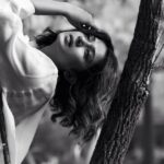 Jennifer Winget Instagram - Colour is everything. Black and White is more. From the #NoiretBlanc series shot by @trishasarang Shoot art directed by @simmerouquai Wardrobe by @kareenparwani HMU by @hairbyshardajadhav and @mukeshpatilmakeup Stunts performed by #yourstruly