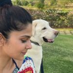 Jennifer Winget Instagram - This little guiding mutt of mine… so blessed and thankful for him everyday. My bbbfff to infinity. A day late, but spent together in love. Happy Belated Birthday My Breezer. You are the best baby in the world. Thank you for choosing me to be your mum…. everyday.