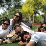 Jennifer Winget Instagram - Together is a great place to be when it’s these peeps! #weneedtodothissoon#friendsforkeeps#breezer