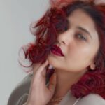 Jennifer Winget Instagram - The wait is finally over! Over-the-moon excited about revealing my BIGGEST, and best-kept secret with @bbluntindia Introducing the All-New Salon Secret High Shine Crème Hair Colour in ….Cherry Red! . The lockdown had us feeling a barrage of emotions – bored, languishing, caught in limbo, in a lull and at a standstill. But now that the dust has settled, we all need that boost of confidence, a boost of colour, a boost of shine. . There’s no better time to make a comeback with the boldest Red in the Salon Secret range yet! It’s time to #RETURNWITHRED Visit the link in my bio now to Go Bold, Go Cherry, Just like me! #BBLUNT #BBLUNTIndia #ReturnWithRed #CherryRed #JenniferWinget #HairColour #DIYHairColour #RedHair