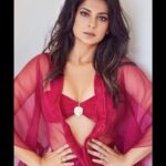 Jennifer Winget Instagram - Move over Fuchsia, We’re Mad O’er Magenta! Shoot for @fablookmagazine Wearing @rugoeofficial Jewels by @misaki.jewels Mua @mukeshpatilmakeup Hair @hairbyshardajadhav Styled by @milliarora7777 Asissted by @stylescape__ @kapoormohit888 Shot by @tanmaymainkarstudio Location @radissonblumumbaiairport