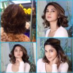 Jennifer Winget Instagram - Short it is, for real...and @bbluntindia made sure it turned out #shiningbaby... again! Taking the thrill notches up on #Beyhadh with this sassy crop by @farah.tarapore in #SalonSecret Coffee with a hint of Honey! Thank you @iadhuna