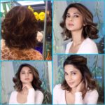 Jennifer Winget Instagram – Short it is, for real…and @bbluntindia made sure it turned out #shiningbaby… again! Taking the thrill notches up on #Beyhadh with this sassy crop by @farah.tarapore in #SalonSecret Coffee with a hint of Honey! Thank you @iadhuna