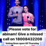 Jennifer Winget Instagram - #Repost @aditim88 ・・・ #NachBaliye8 Finale is heree!!! So pleaseee do vote for abinam! I know people are saying the contestants are working hard BUT i see that every Tuesday Morning when i have to get them ready.. it isnt only hardwork that they or any of the other contestants are putting , its their SOUL and every last bit of them in #nachbaliye8 ,so please do not just treat it like any other show , everyone is working around the clock .. its as real as a competition can get and THEY need you to vote to do justice to all their hardwork of months .. so please pick up that phone and VOTE .. VOTE for DANCE , VOTE for ABINAM!!! @abigail_pande @sanamjohar .. YOU GUYS DESERVE IT !!! Proud Of You Guys!!! ❤️❤️❤️❤️ May The Best Nach Jodi Win ( Abinam ! Abinam! Abinam! 😂😂😂) 1800 843 2208. <---- Give a Missed Call on this number!!