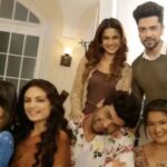 Jennifer Winget Instagram – This is what my Sunday Wholly Family looks like. Got third time lucky with the perfect click for it took some major head-holding for @therealkushaltandon who thanks to his jello neck cant help but keep it straight.  @vajanianeri @piyushsahdev @kavita_ghai @swaragshah @sikandersingh7