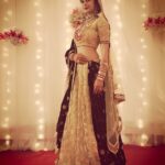 Jennifer Winget Instagram – Wedding Vows and Wows – making and taking ’em both on #Beyhadh #herfairytalebegins #Maya