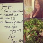 Jennifer Winget Instagram – Coming home to this fresh and healthy bowl of chipotle greens (and not forgetting the tonnes of love it was made with) from India’s first chipotle  rice cafe @goodfoodthc yumm , I’m calling dibs for seconds!