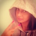 Jennifer Winget Instagram - #thugbaby#currentmood#peaceyo!!😂😂