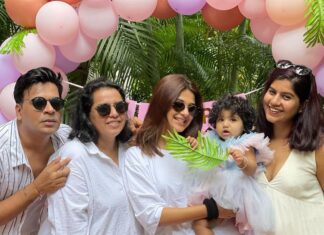 Jennifer Winget Instagram - Happy first my little princess!! It’s so heartening and joyful to watch you grow into this happy child who brings joy to everyone around her. Keep shining and spreading that joy all your life with your angelic smile. Love you and a happy birthday my baby shark…. To do to do doo doo! 🎶 🦈