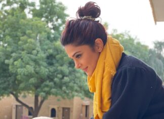 Jennifer Winget Instagram - Left Cheek? Right Cheek? Left Cheek? Right Cheek? Bet we all have our favoured side profile and selfie angles - Mine’s clearly my left! No dimples, beauty spots or clefts to see here, just a human tendency we’re all guilty of; Celebrity or not! Always...always, strive to put your best face...and foot, forward!
