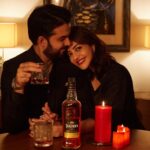 Kajal Aggarwal Instagram - A delightful #collaboration with Teacher's 50! When your partner enjoys a relaxed evening with his smooth and smokey glass of Teacher's 50, that’s all you need for the weekend to commence.. @teachersscotchwhisky #teachersscotchwhisky #teachers50 #teacherswhisky #teachersscotchwhisky #ad -Drink Responsibly -The content is for people above 25 years of age only