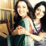 Kajal Aggarwal Instagram - When @tinatales comes to visit in #karaikudi #onset