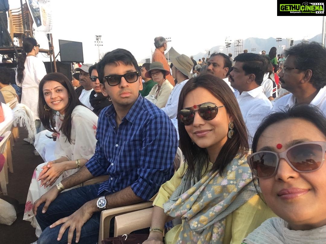 Kajal Aggarwal Instagram - #consecrationofadiyogi