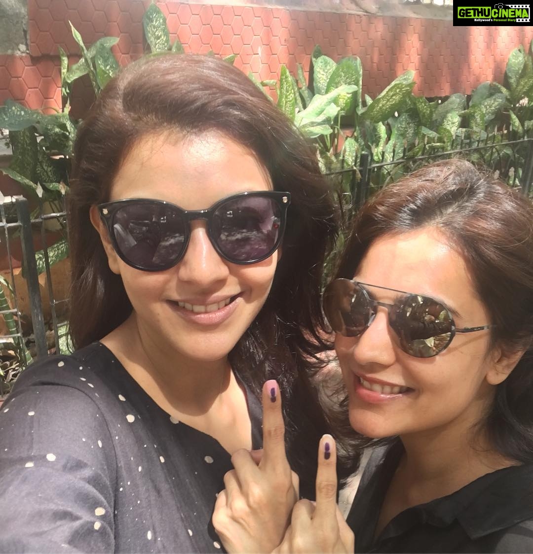 Kajal Aggarwal Instagram - #Vote #exerciseyourchoice #bmcelections #makeitcount