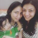 Kajal Aggarwal Instagram - And some #babytherapy 👶🏻😍❤️ well, @nehatugchopra was being mommy to NOT just little #Aayu 😂🤗