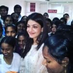 Kajal Aggarwal Instagram - #worldcancerday #04/02/17 #suryaglobalhospitals #kakinada #awareness #preventionbetterthancure meeting all these lovely, positive people filled me up with so much hope, belief and happiness. let's all do our bit. Truly fulfilling.