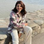 Kajal Aggarwal Instagram – Stand still, my love, and breathe, 
Breathe into the chaos of this world. 
You are only witnessing the passing of form. 
What you are cannot pass, will not die, 
Shall not be ended when everything ends. 
This is only a play of noise and shadow, 
Light and silence, and you, forever,
Rooted, at its core, so still,
Never witnessed, yet witnessing
Through child-like eyes, invisible. 
 – Jeff Foster 

Thank you for the 17million love ❤️