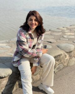 Kajal Aggarwal Instagram - Stand still, my love, and breathe, Breathe into the chaos of this world. You are only witnessing the passing of form. What you are cannot pass, will not die, Shall not be ended when everything ends. This is only a play of noise and shadow, Light and silence, and you, forever, Rooted, at its core, so still, Never witnessed, yet witnessing Through child-like eyes, invisible. - Jeff Foster Thank you for the 17million love ❤️