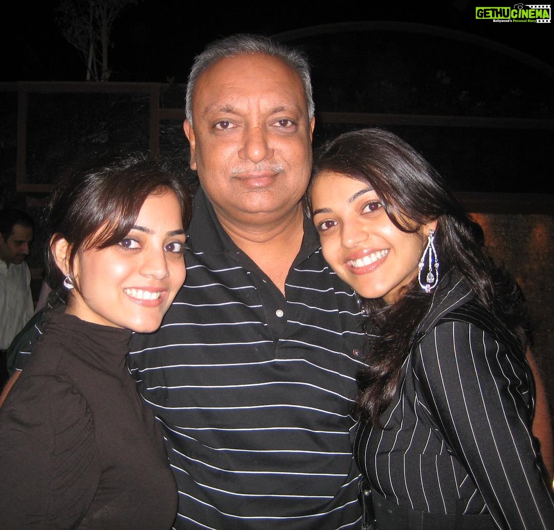 Kajal Aggarwal Instagram - Happy birthday pops! Love you. @suman.agg09