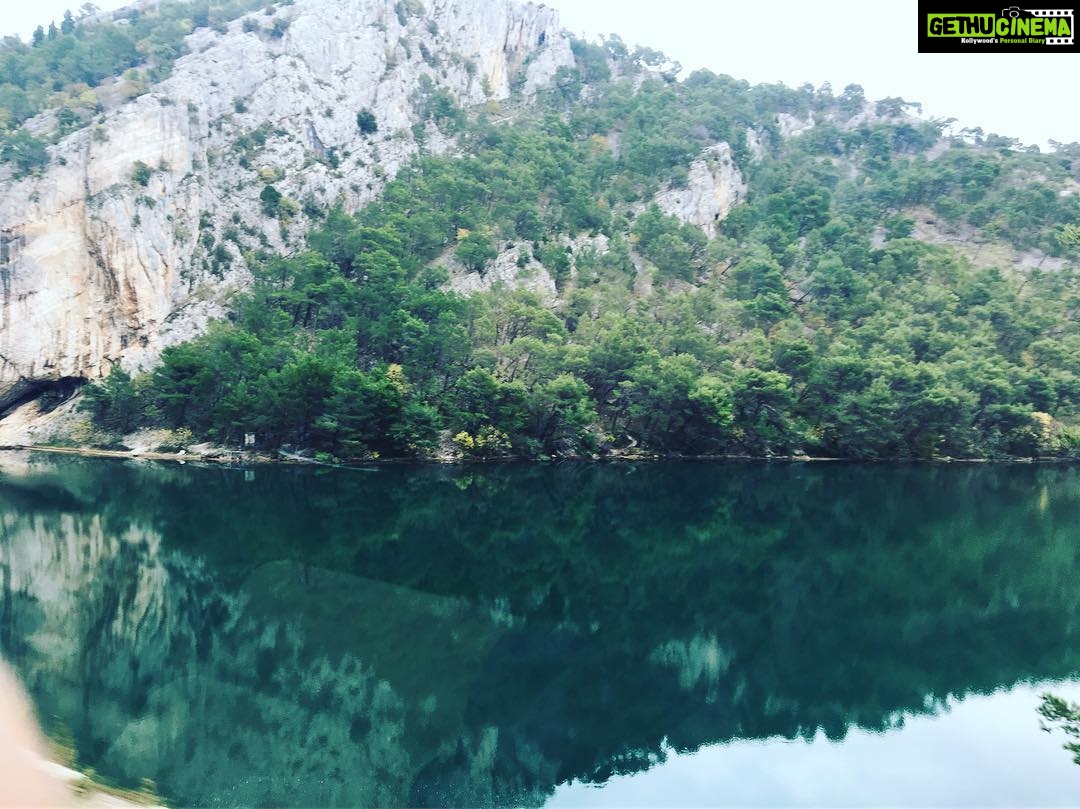 Kajal Aggarwal Instagram - #Croatia you beautyđź’• Krka Waterfalls