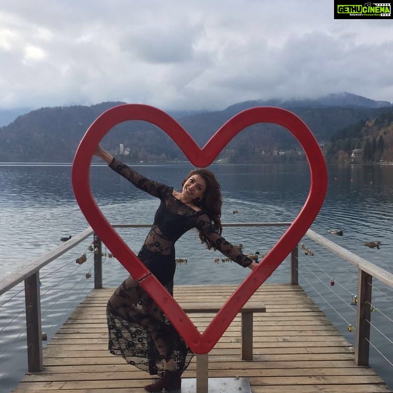 Kajal Aggarwal Instagram - #inthemoodforlove ❤️️ Ljubliana, Slovenija