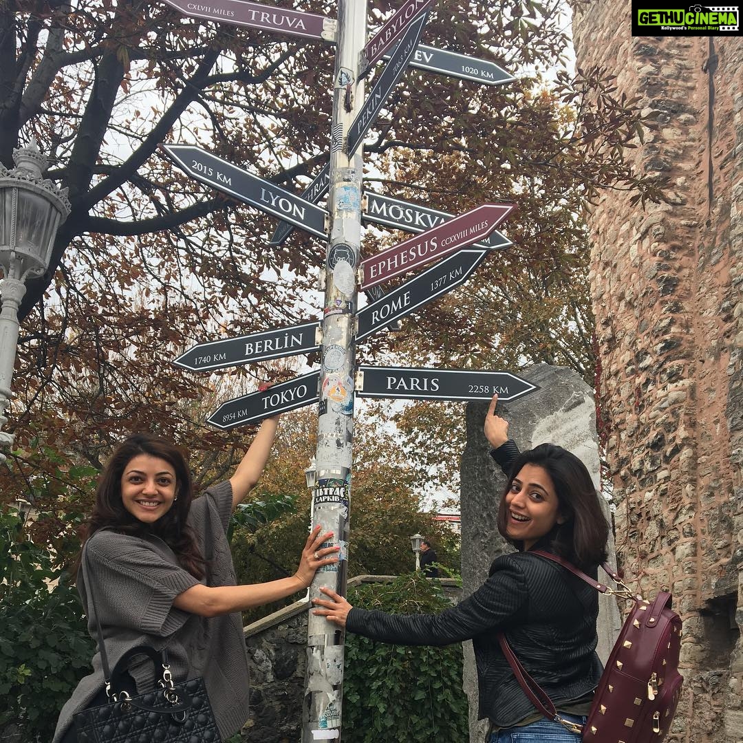 Kajal Aggarwal Instagram - Destination choices pretty clear @nishaaggarwal 💕