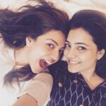 Kajal Aggarwal Instagram - #sisterbonding #sister #sisterlove @nishaaggarwal 👯👭💕