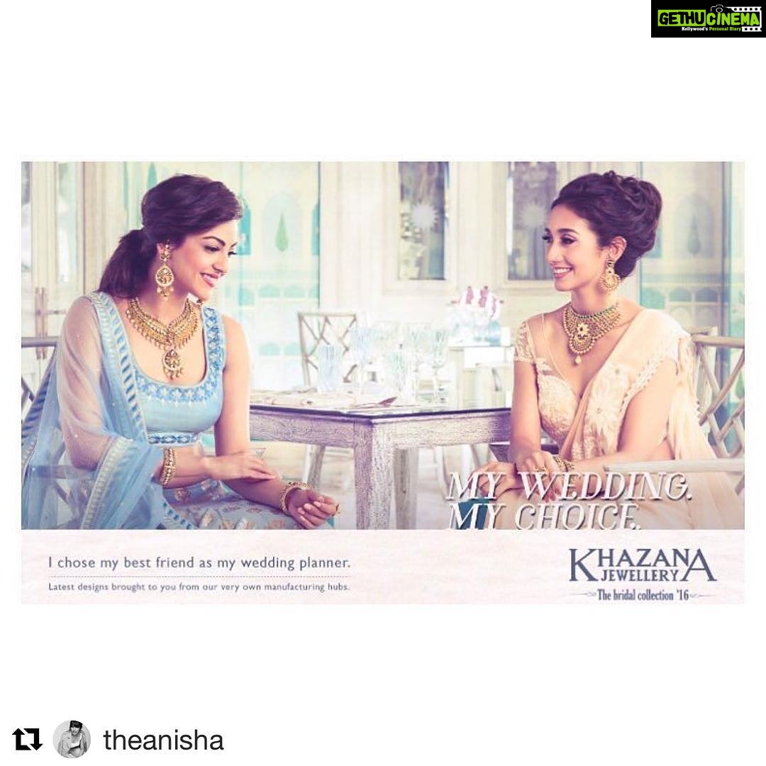 Kajal Aggarwal Instagram - #Repost @theanisha with @repostapp ・・・ @kajalaggarwalofficial in @anitadongre for the new @khazanajewellery campaign! Hair and make up by @mehakoberoi , shot by @prasadnaikstudio #anishajainforstylecell #kajalaggarwal