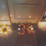 Kajal Aggarwal Instagram - #happydiwali #beautifulhomes #welcominggoddesslakshmi #taashparty
