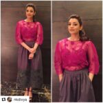 Kajal Aggarwal Instagram - #Repost @nkdivya with @repostapp ・・・ @kajalaggarwalofficial looks prettttyyy 💖 in a fresh off the runway @ilkbysgva dress ,shoes @stevemadden for the promotions of #enthavarakueeprema styled by @nkdivya , @arpithakrishnappa , makeup @vishalcharan86 , hair @ashwini_hairstylist #styling #stylefile #kajalaggarwal