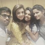 Kajal Aggarwal Instagram - #teamK #mypeeps #whatwouldidowithoutthem 💛 @nitishree_shetty @vishalcharan86 @ashwini_hairstylist