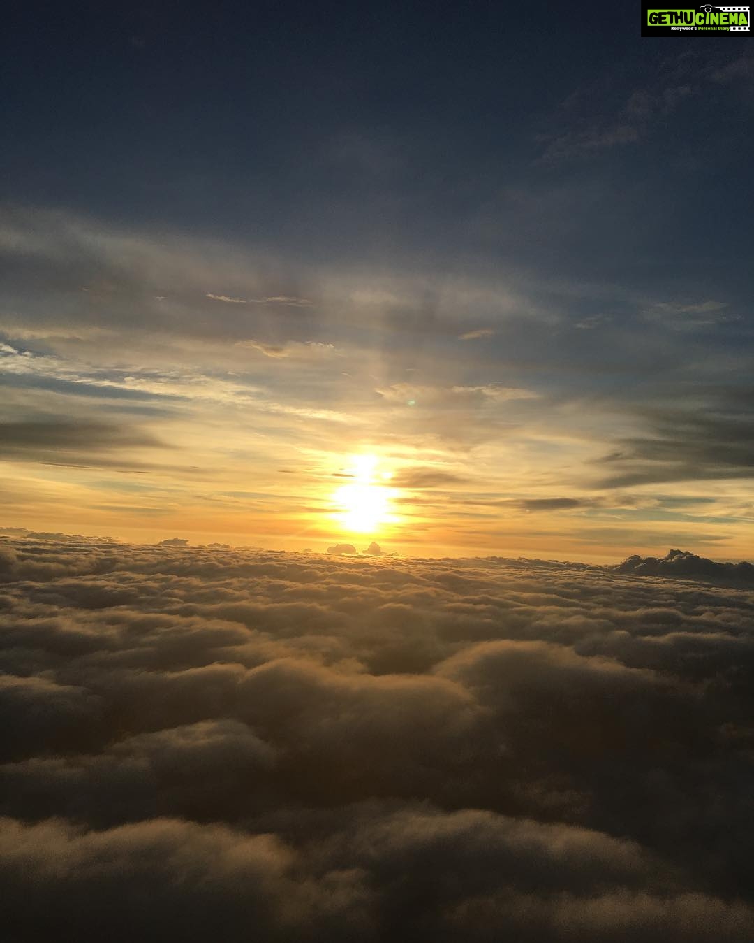 Kajal Aggarwal Instagram - #threedimensions #perspective #partoftheclouds #upandaway