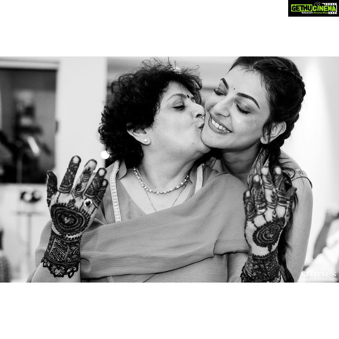 Kajal Aggarwal Instagram - My dearest mommy, It takes a special and endearing kind of love to sacrifice everything (in the blink of an eye) for a chance at someone else’s happiness! You are admired for your beauty, kindness, wisdom but the best part is- You fill all around you with so much joy and love, you patiently give your time and energy with so much acceptance of everyone around you. No judgements. It’s hard to come close to your over achievements in every aspect of your wonderful personality, but luckily for me, I’ve had you support my aspirations ever since I can remember and stand besides me like a steady rock regardless of my life situations. I hope to someday achieve even a fraction of your free and cheerful spirit. When people say I resemble you or even sound like you, I am ecstatic:) I love you so much, this paragraph (or any amount of text) will never do justice! Happiest birthday to the most radiant and glorious girl I know. May Krishna always keep you amongst his favs ❤️ @vinayagg2060