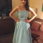 Kajal Aggarwal Instagram - In @victoriascandale for #ata 25th anniversary celebration. Hello from Chicago! Styled by @theanisha