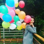 Kajal Aggarwal Instagram - #happiness #balloons #makingwishes