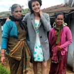 Kajal Aggarwal Instagram - The best moments always happen unexpectedly, Happiness is doing something for someone who doesn't expect it at all. Thrilled to meet Sumitra (to my left) over a cup of tea in her house in kollimalai village. Floored by her simple and heart warming hospitality. #lifelessons #nilgiris #kavalaivendam @item_bomb @prachitiparakh Ketti, India