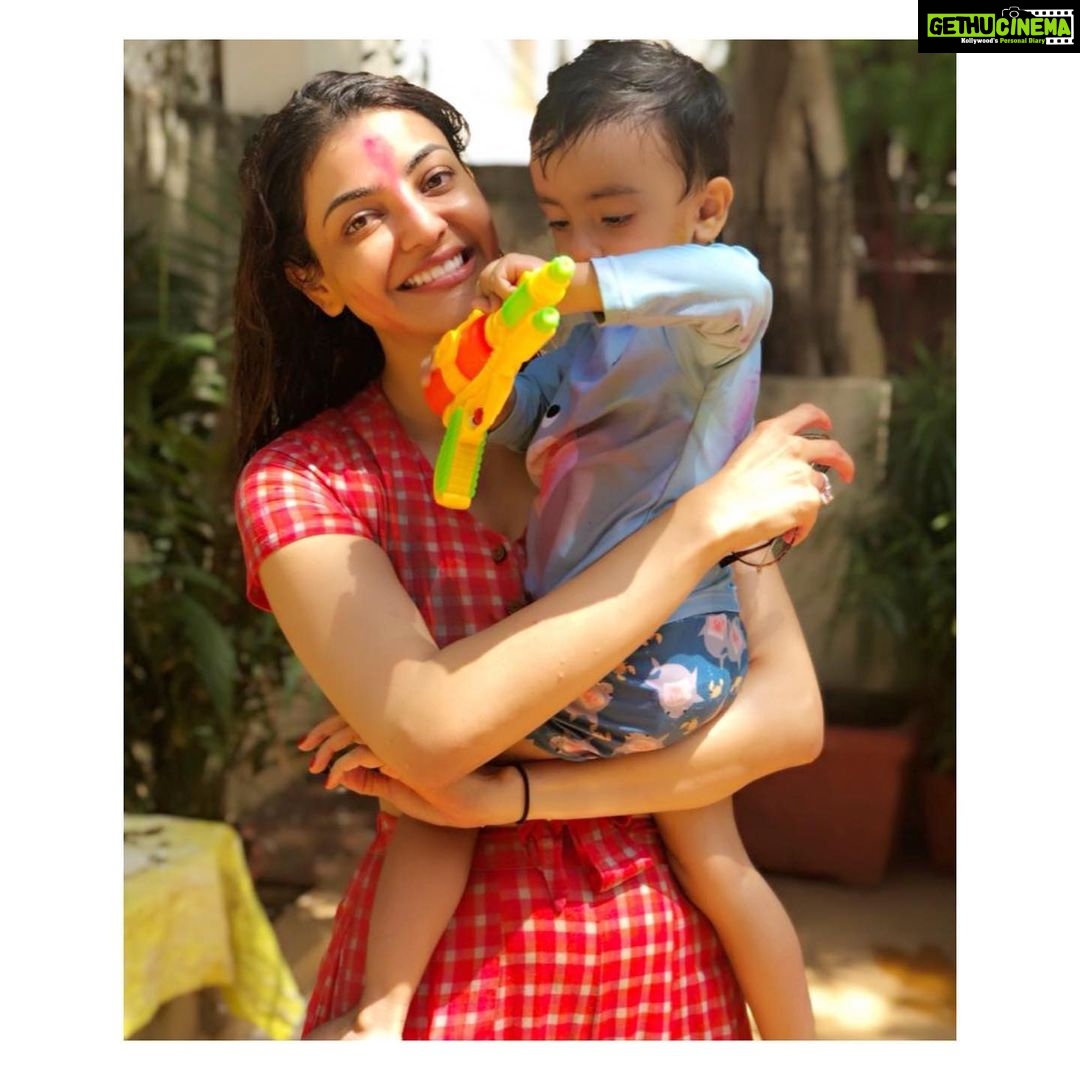 Kajal Aggarwal Instagram - हैपी होली