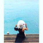 Kajal Aggarwal Instagram - Turquoise water