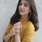 Kajal Aggarwal Instagram - In @three.clothing and @misho_designs styled by @shreejarajgopal hair @hairbymegha makeup @vishalcharanmakeuphair pic by @kiransaphotography 💕