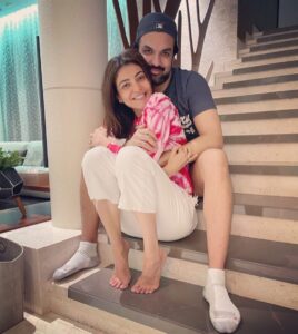 Kajal Aggarwal Instagram - Husband appreciation post. 💕 @kitchlug