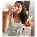 Kajal Aggarwal Instagram - 5 years ago, a friend asked me if I'd like to try a nutritional product for skin health his startup was working on and if I could weigh in on the flavour. It's been the only constant in my health routine ever since. Congratulations on your clinical study results @nutrova, it only reinforces what my skin's known since 2014 :) Go buy your stash on Www.nutrova.com PS - aren't you glad I voted for cranberry @akshaypai84? #notanad :)
