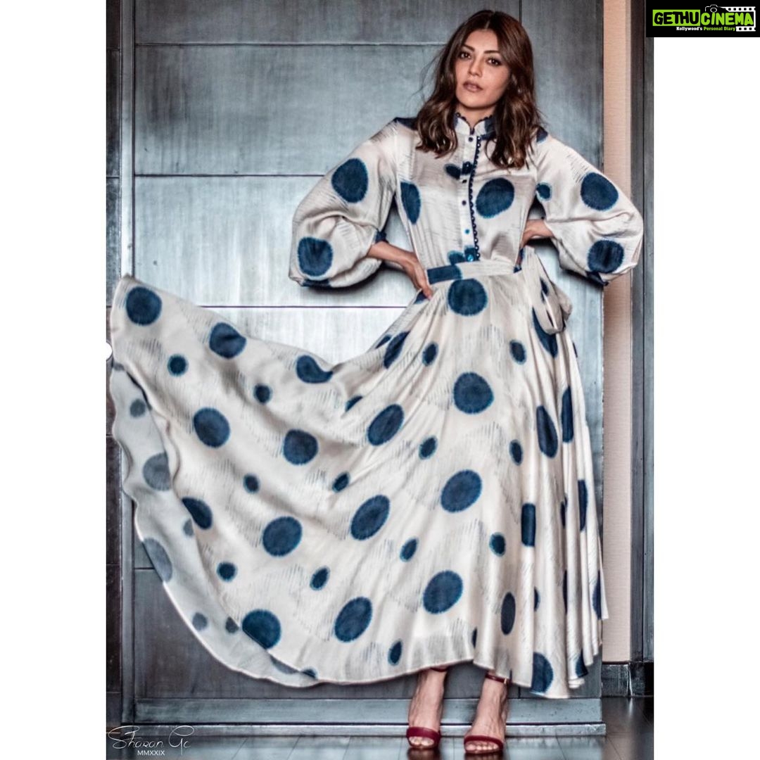 Kajal Aggarwal Instagram - There is never a wrong time for a polka dot..