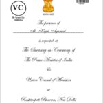 Kajal Aggarwal Instagram - Dear sir @narendramodi #PMOIndia and respected #PresidentofIndia @ramnathkovind thank you so much for your kind invite to the Rashtrapati Bhavan for the swearing in ceremony of our beloved #primeminister . Feeling privileged and honoured upon receiving this, would have loved to witness history in the making! Since my invite arrived very late, couldn’t make it to Delhi in time. Feeling terribly bad about it. More power to you for a glorious term 👊🏻🙏🏻🇮🇳