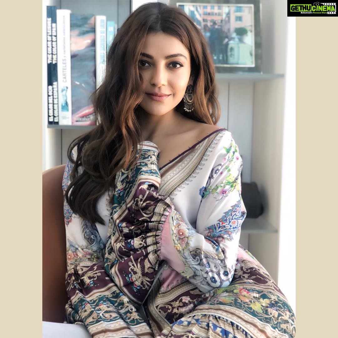 Kajal Aggarwal Instagram - And then you just give up on the attempts and smile your most sincere 💁🏻♀️