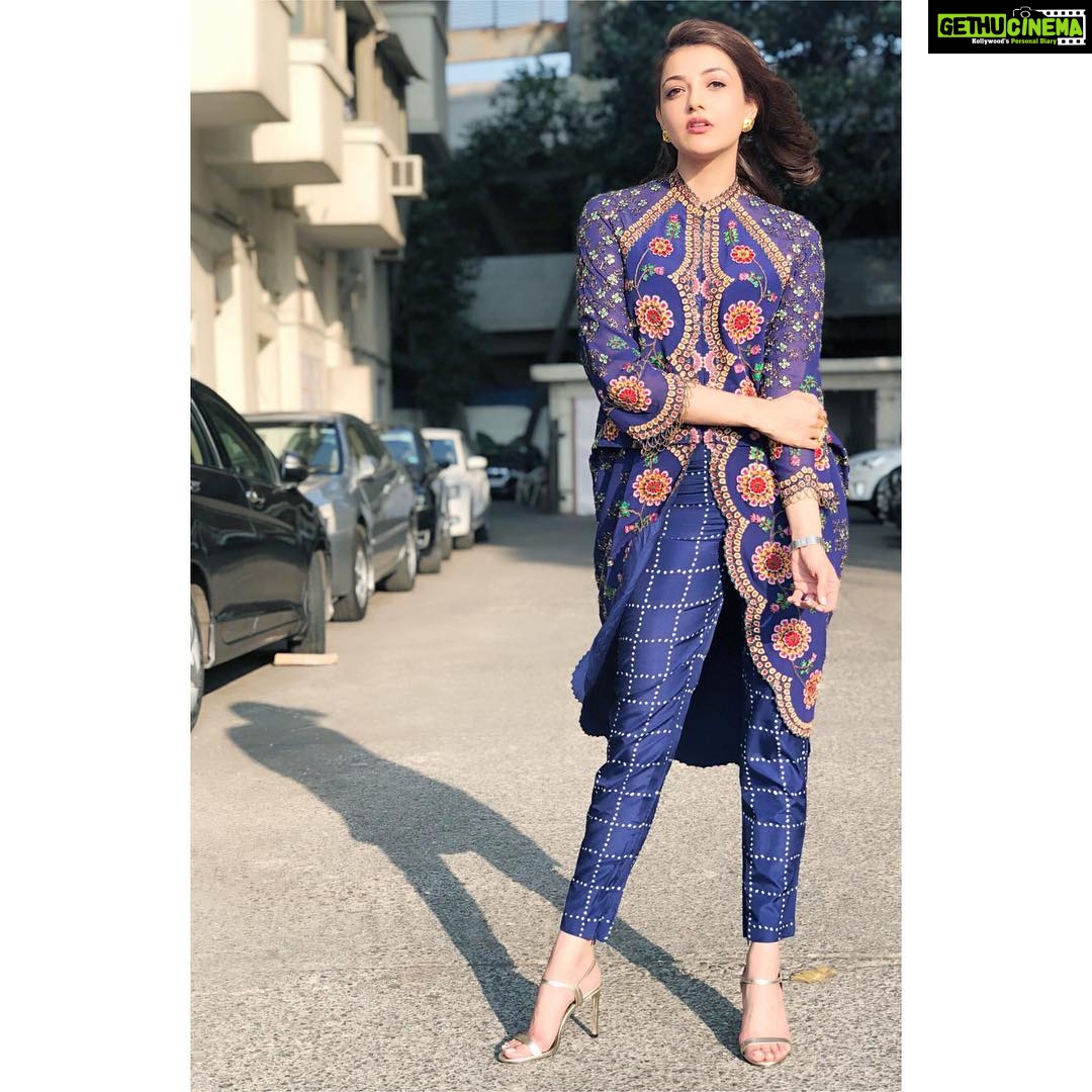 Kajal Aggarwal Instagram - @nupurkanoi @omega @nkdivya 💙