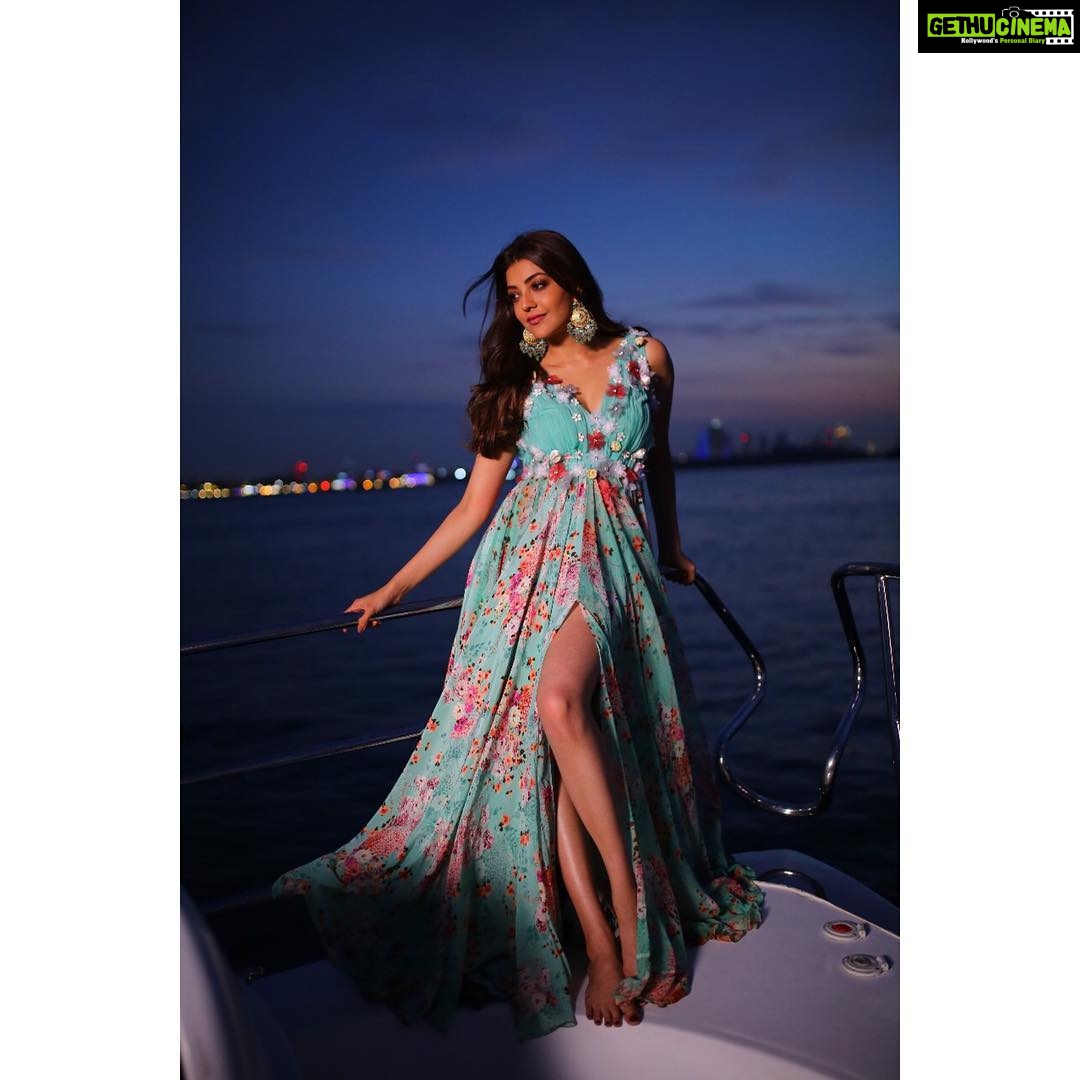 Kajal Aggarwal Instagram - “I like the night, without the dark we’d never see the stars”