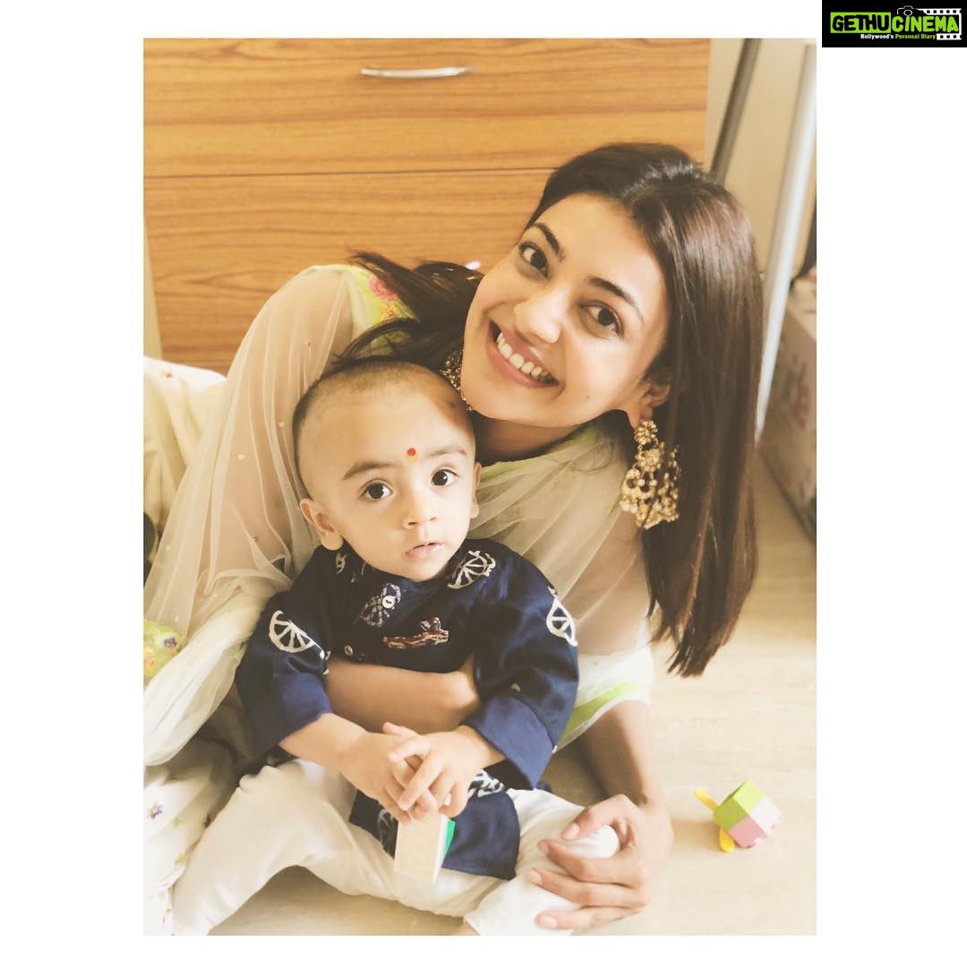 Kajal Aggarwal Instagram - राजा ❤️
