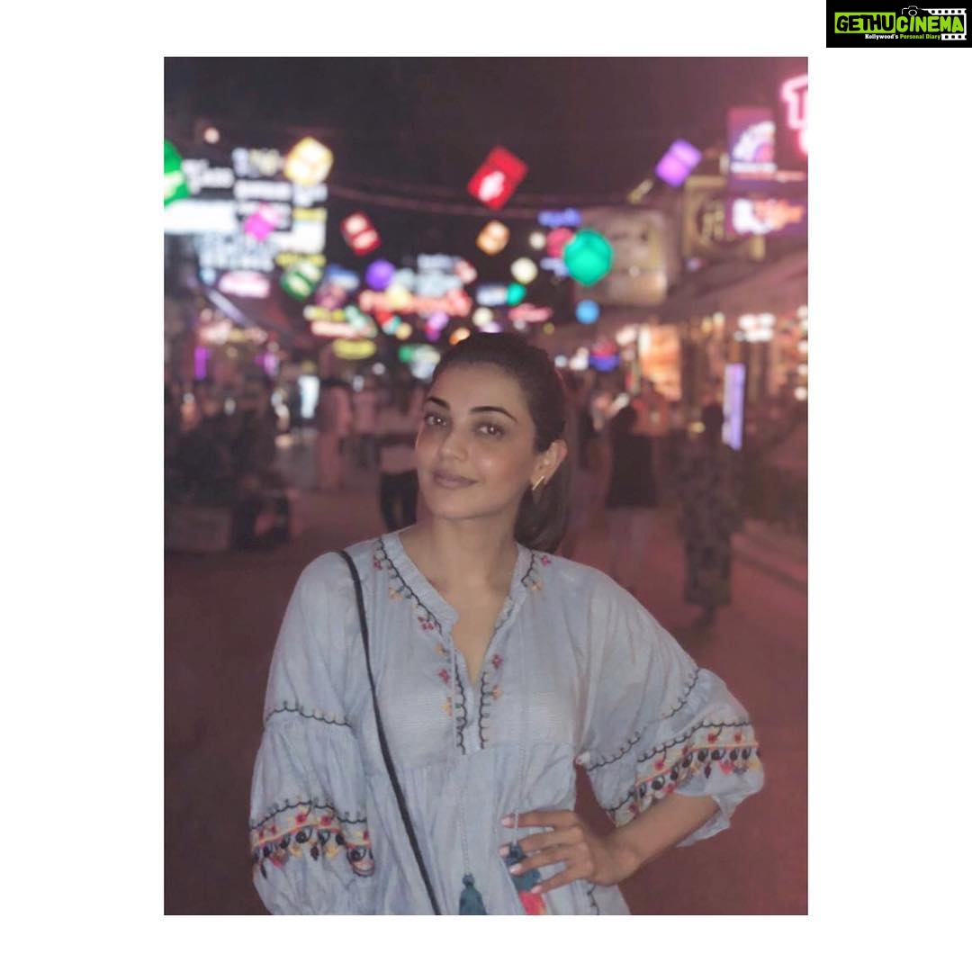 Kajal Aggarwal Instagram - Juxtaposition of old world charm and a very contemporary era π erm, I was talking about #siemreap ! πΈ courtesy, my very talented costar (ofcourse! (He forced me to say this, at gun point) ) @sreenivasbellamkonda