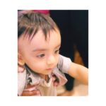 Kajal Aggarwal Instagram - My baby #ishaanvalecha 😍 #obsessedmasi