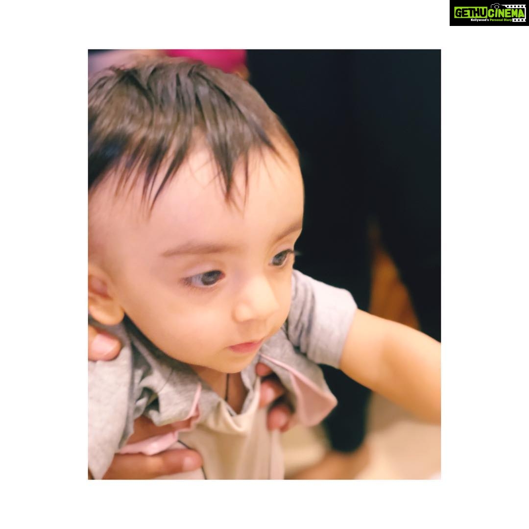 Kajal Aggarwal Instagram - My baby #ishaanvalecha 😍 #obsessedmasi